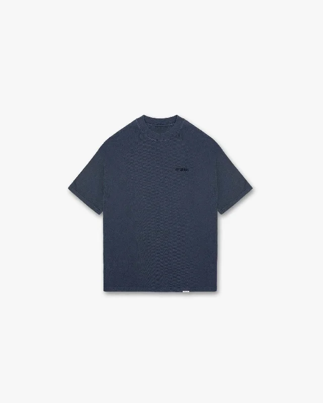 Blank T-Shirt - Vintage Blue