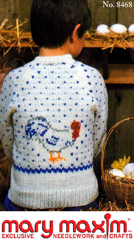 Chicken Cardigan Pattern