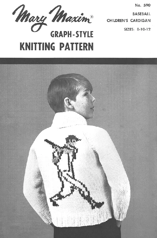 Children's Baseball Cardigan Pattern