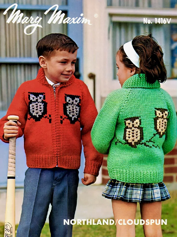 Owl Cardigan Pattern