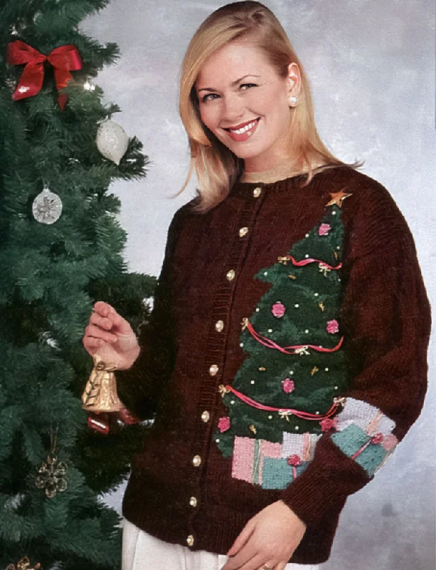 Christmas Tree Cardigan Pattern