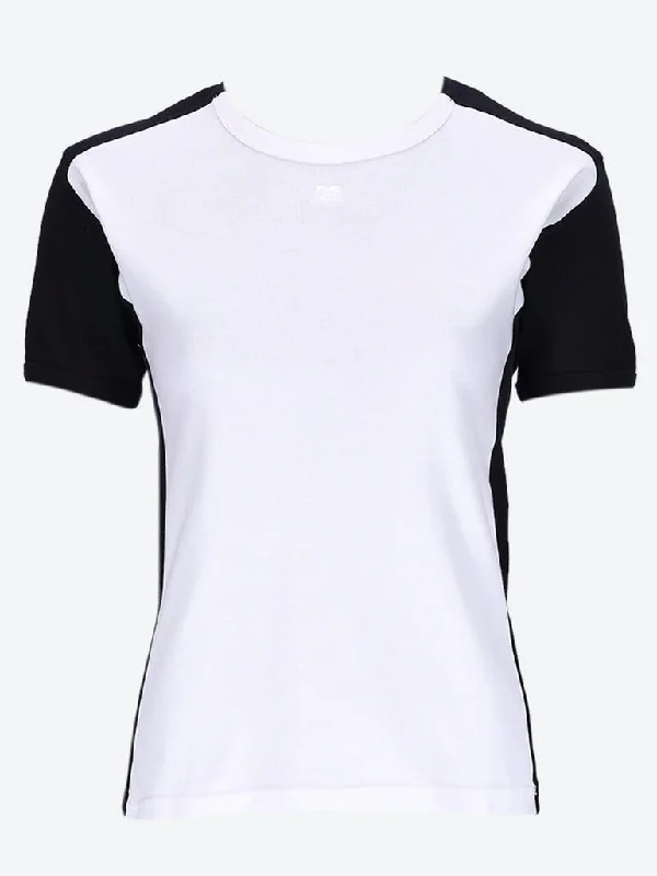 Frame contrast t-shirt