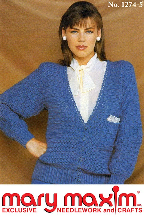 Crocheted Cardigan Pattern