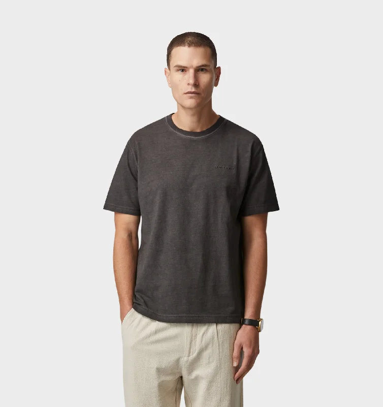 Distressed Jeremy Tee - Dirty Black