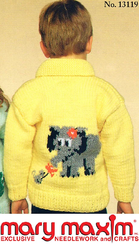 Elephant Cardigan Pattern