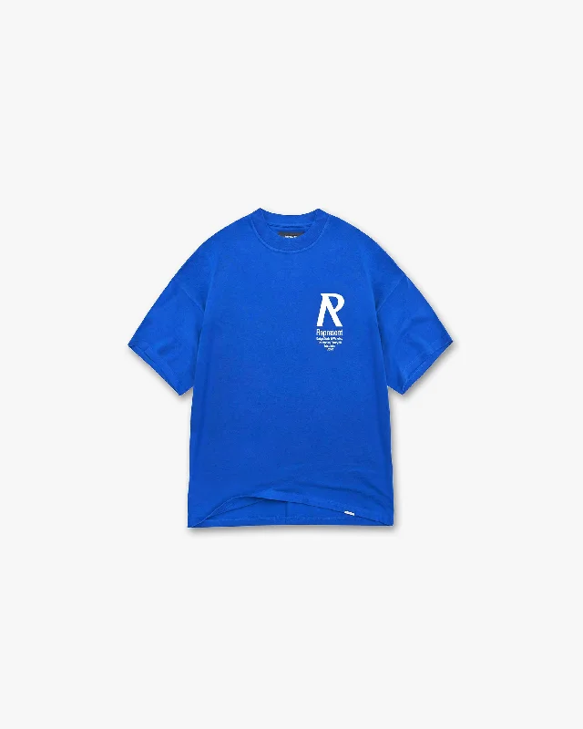 Initial T-Shirt - Cobalt