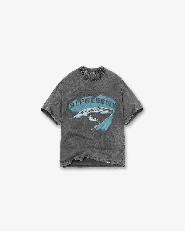 Shark T-Shirt - Vintage Grey