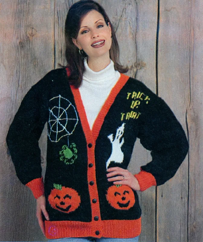 Halloween Cardigan Pattern