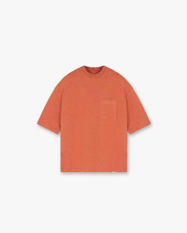 Heavyweight Pocket T-Shirt - Clay