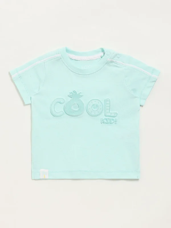 HOP Baby Mint Text Design T-Shirt