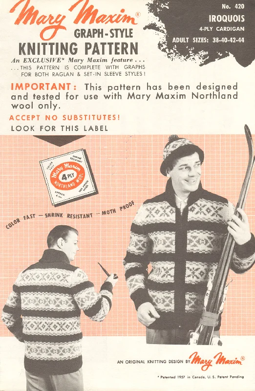 Iroquois Cardigan Pattern