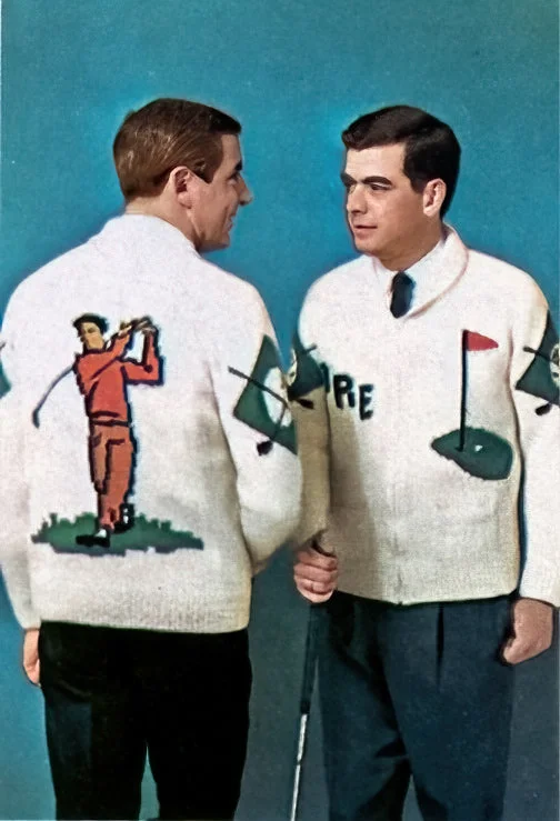 Knitted Golf Cardigan Pattern