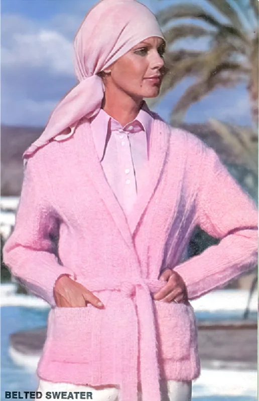 Ladies' Belted Wrap Jacket Pattern