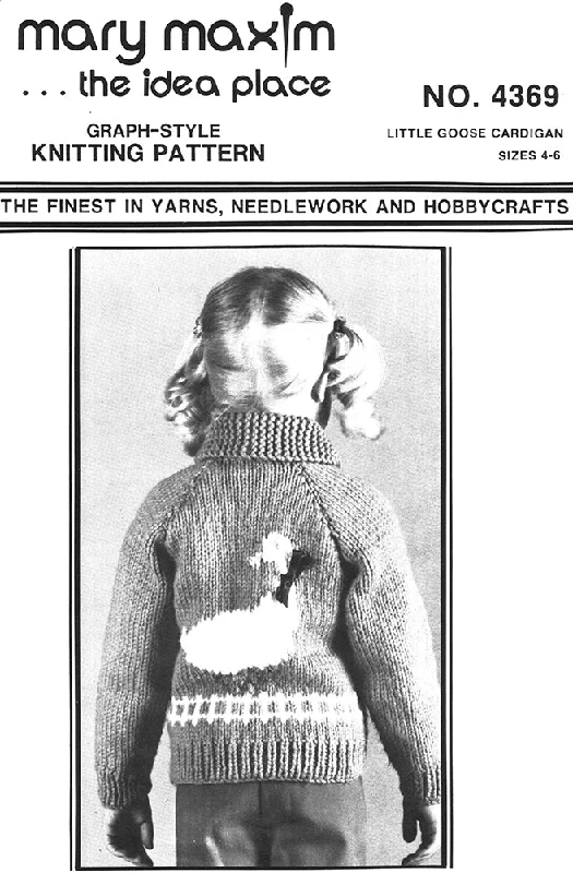 Little Goose Cardigan Pattern