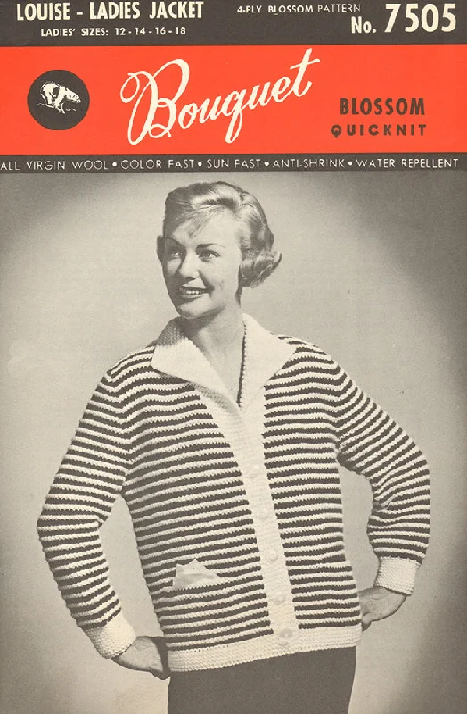 Louise Ladies Jacket Pattern