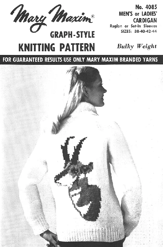 Men's or Ladies' Cardigan Pattern