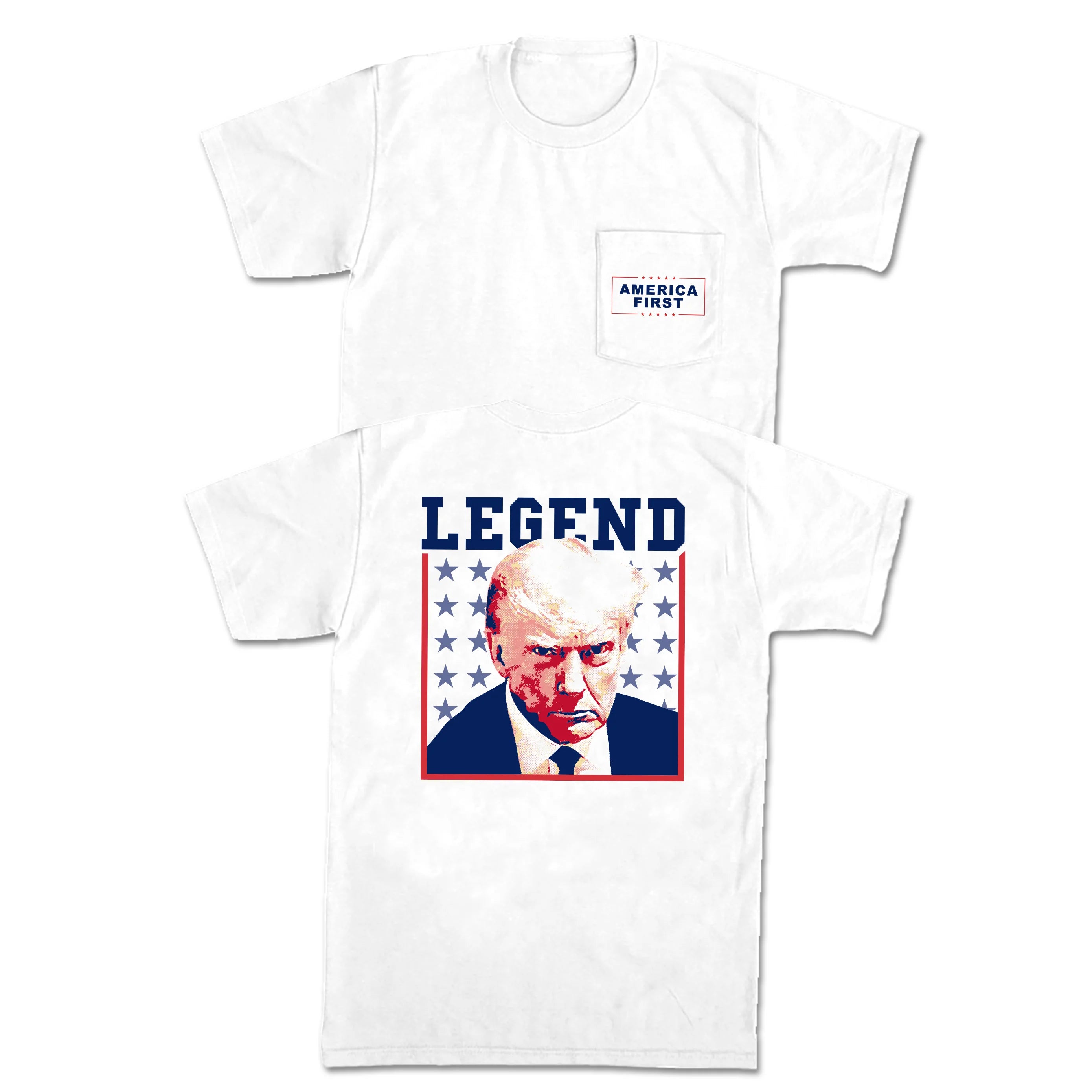 Old Row Trump Mugshot Legend T Shirt