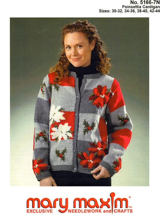 Poinsettia Cardigan Pattern