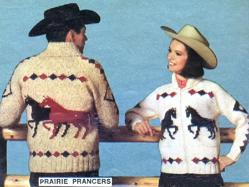 Prairie Prancers Men's Cardigan Pattern