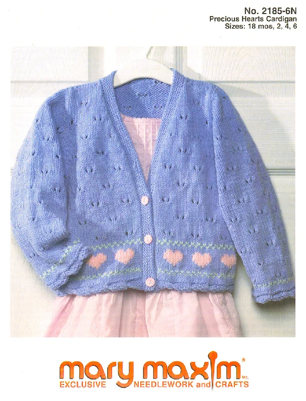 Precious Hearts Cardigan Pattern