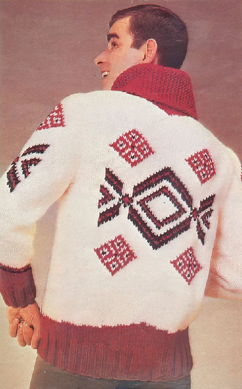 Pueblo Indian Cardigan Pattern