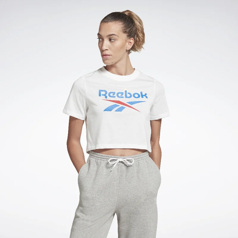 Reebok Identity T-Shirt White/Vector Blue