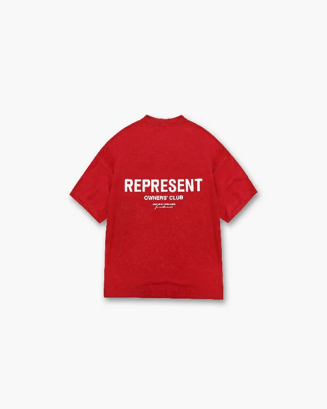 Represent Owners Club T-Shirt - Red