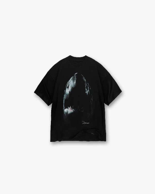 Shark T-Shirt - Jet Black