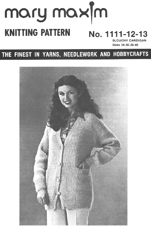 Slouchy Cardigan Pattern