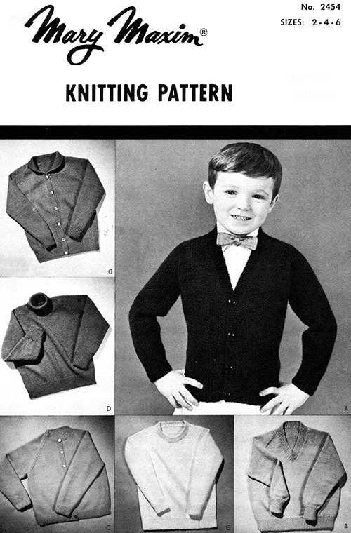 Tot's Basic Cardigans and Pullovers Pattern