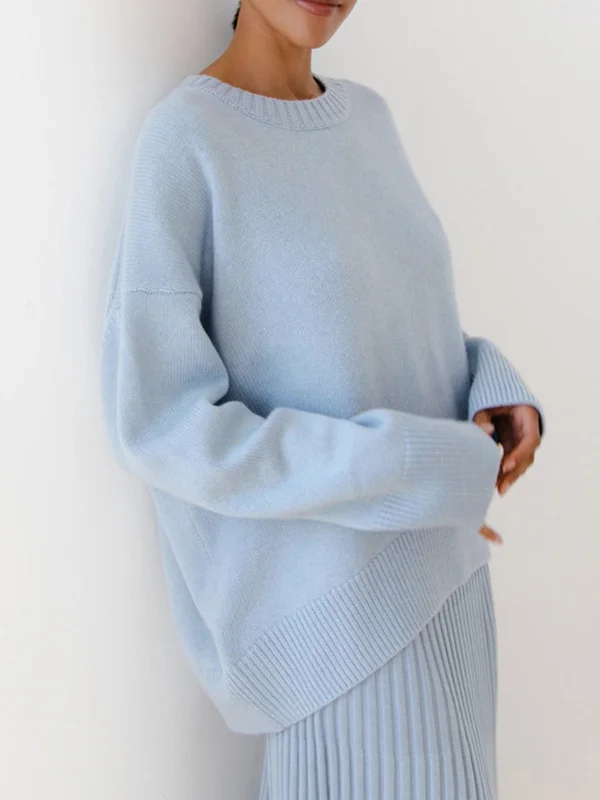 Candyfloss Oversized Graceful Pullover Sweater