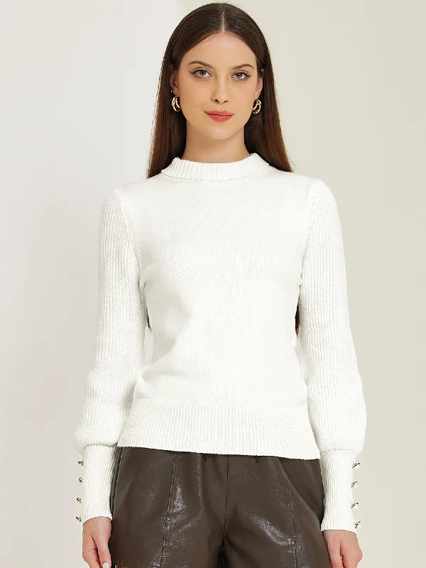 Turtle Neck Long Sleeve Ribbed Pullover Knit Sweater