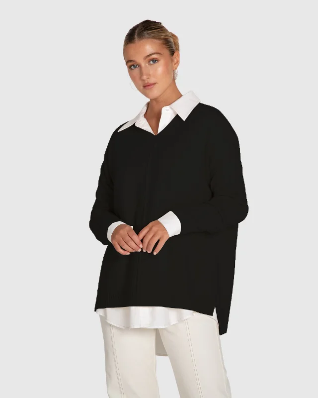 Wonder Of You Cashmere Blend Oversized Jumper