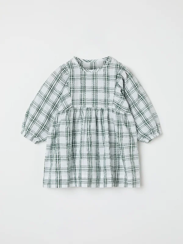 Checked Baby Dress