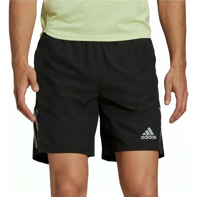 adidas Own The Run 7 Inch Mens Running Shorts - Black