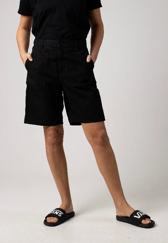 Carhartt WIP - W' Pierce Rinsed Black - Shorts