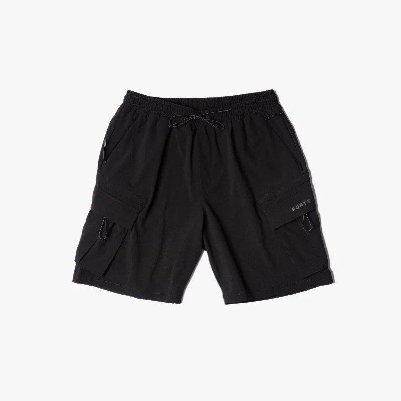 Clyde Tech Cargo Shorts (Black)