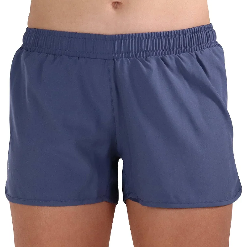 More Mile Racer Split Womens Running Shorts - Blue