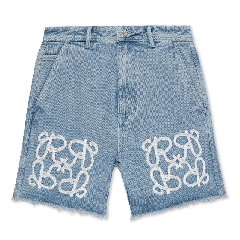 Ranagram Denim Shorts (Medium Wash)