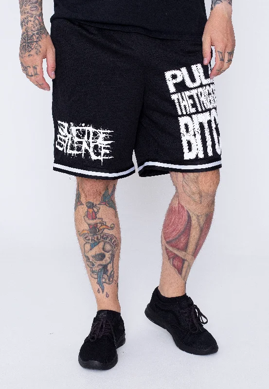 Suicide Silence - Pull The Trigger Striped  - Shorts