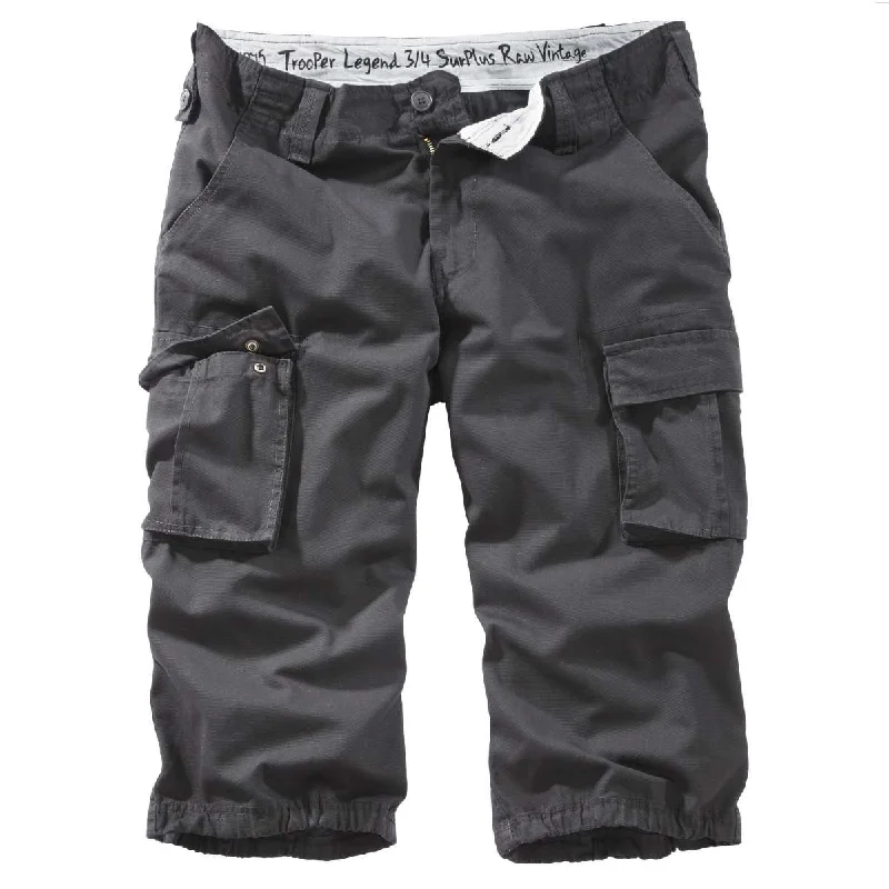 Surplus Trooper Legend 3/4 Shorts Black