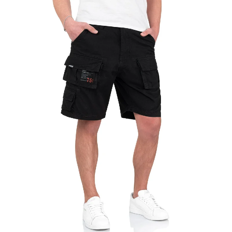 Surplus Mens Trooper Shorts Black