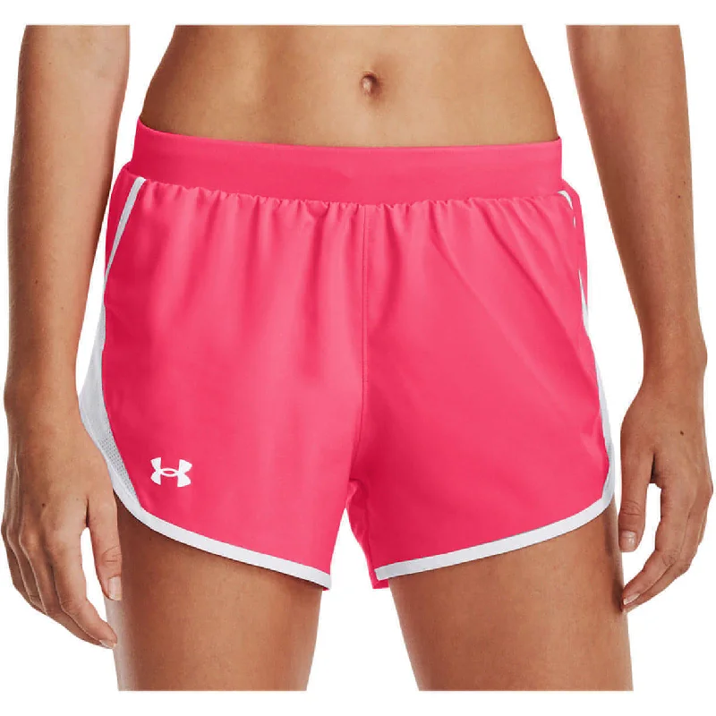 Under Armour Fly By 2.0 Womens Running Shorts - Pink