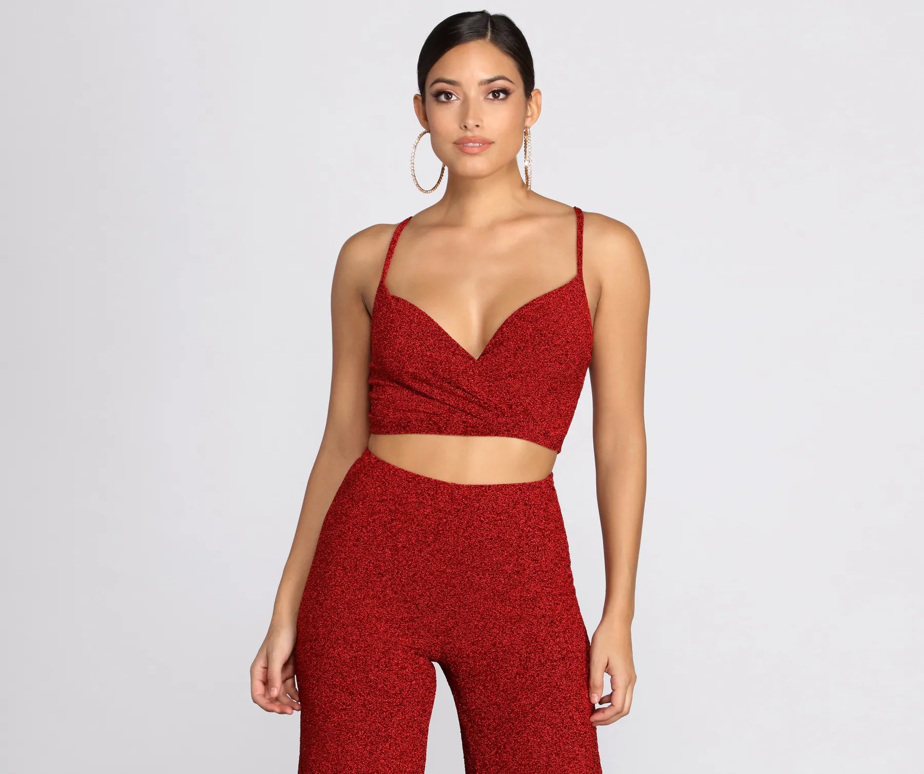 Fiery Fashionista Crop Top