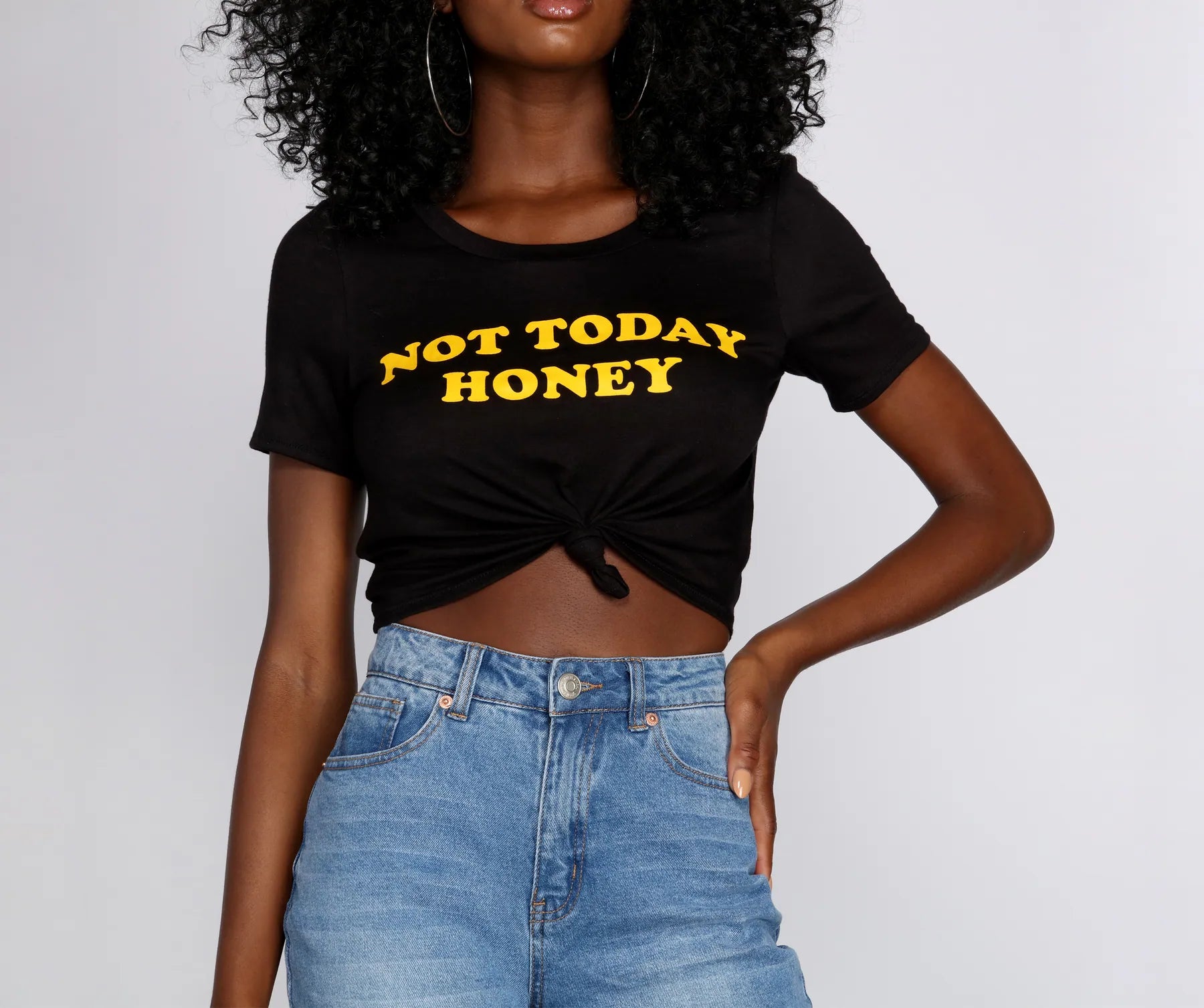 Not Today Honey Graphic Tee