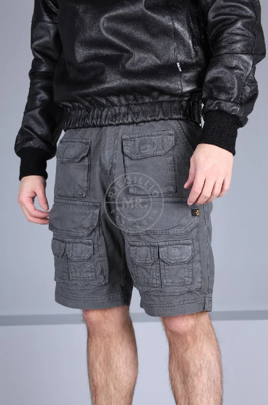 Alpha Industries Battle Short - Vintage Grey