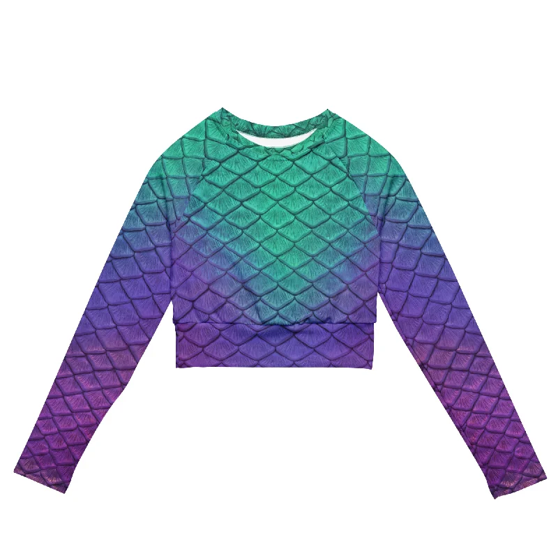 Andromeda Recycled Cropped Rash Guard