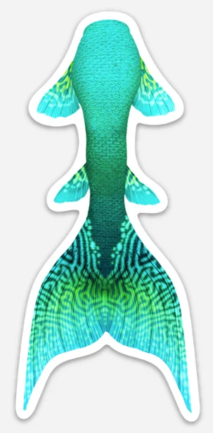 Humphead Wrasse Signature Tail Sticker