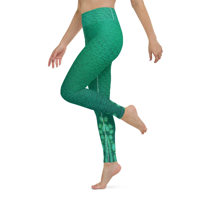 Humphead Wrasse High Waisted Leggings