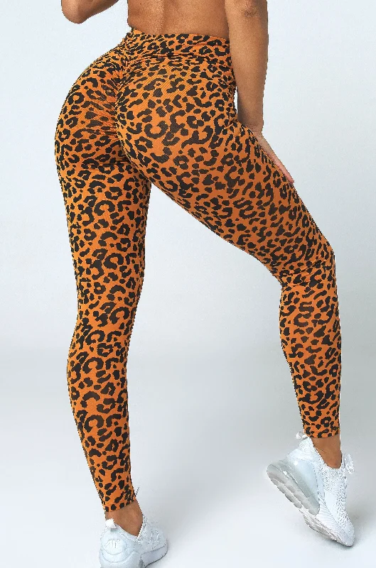 Lavish High Waist Scrunch Legging